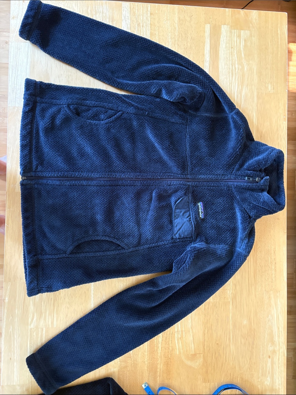 Patagonia Medium women’s Dark inky Navy Full-Zip Re-tool Retool Fleece Jacket